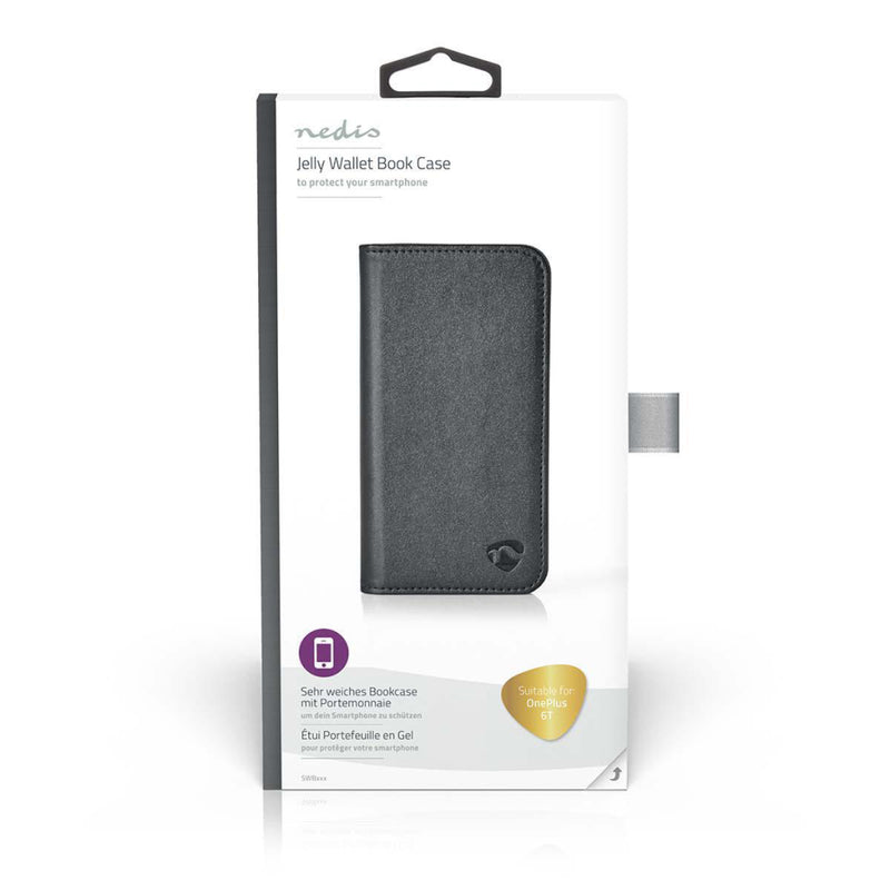 Nedis SWB50004BK Wallet Book Voor Oneplus 6t Zwart