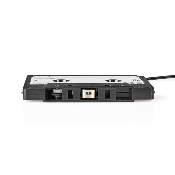Nedis ACON2200BK Cassette-adapter 3,5 Mm Mannelijk Zwart