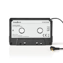 Nedis ACON2200BK Cassette-adapter 3,5 Mm Mannelijk Zwart