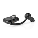 Nedis CATR300BK Dab+/fm-zender Voor De Auto Bluetooth&reg; Microsd-kaartslot Handsfree Bellen 2x Us