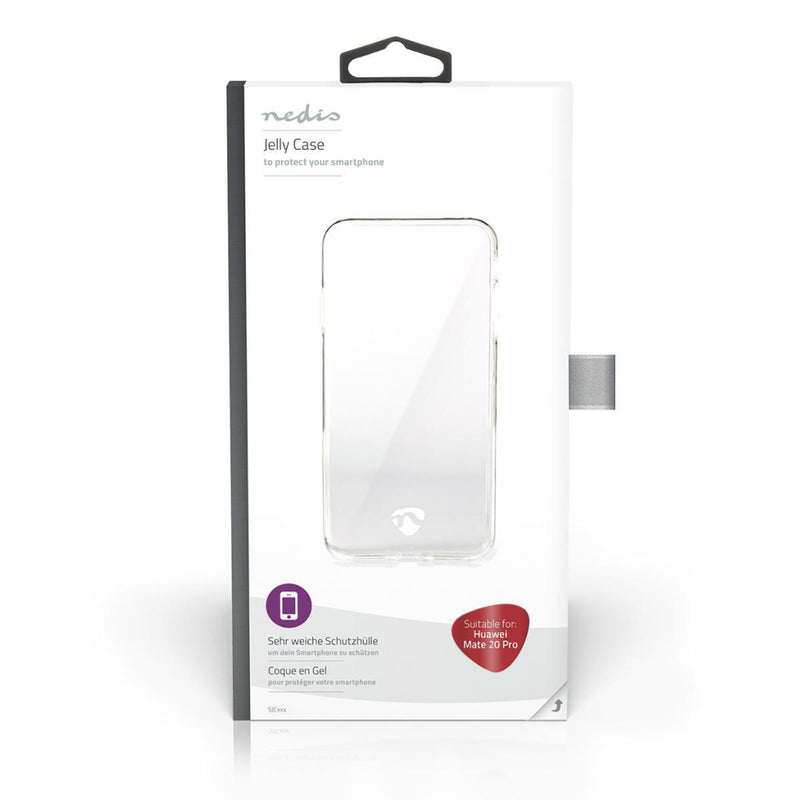 Nedis SJC30017TP Jelly Case Gebruikt Voor: Huawei Huawei Mate 20 Pro Transparant Tpu
