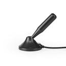 Nedis ANIR0501BK Hdtv-antenne Voor Binnen 0 - 5 Km Versterking 2 - 4 Db Fm / Vhf / Uhf Zwart