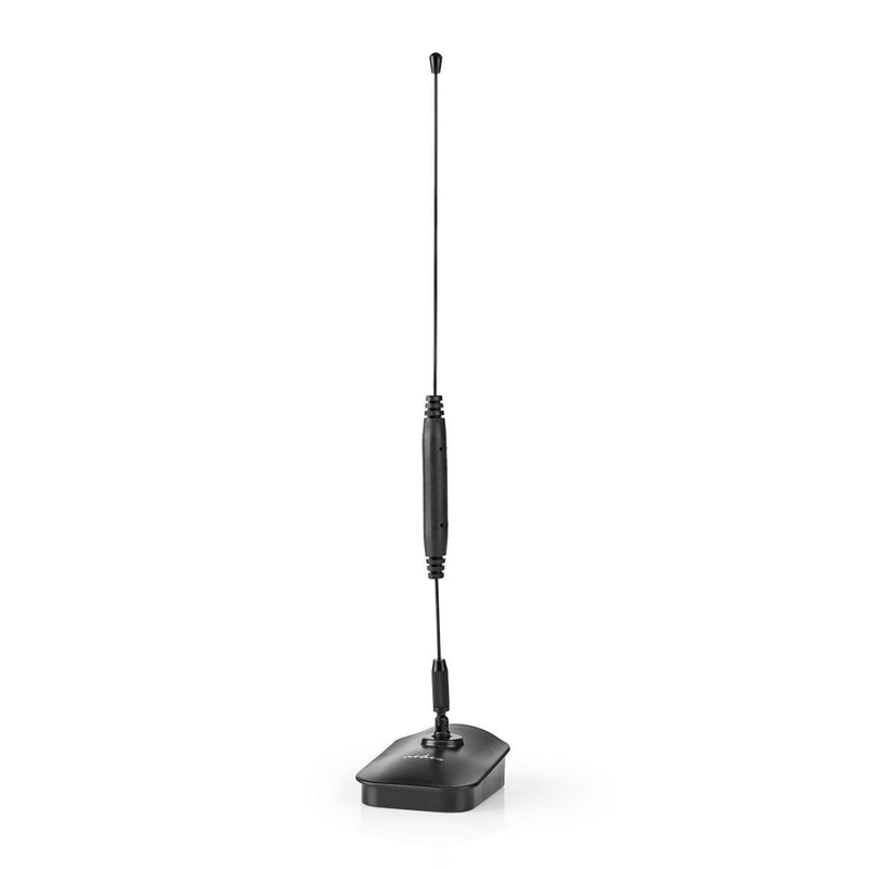 Nedis ANIR0502BK Hdtv-antenne Voor Binnen 0 - 5 Km Versterking 5 - 7db Vhf / Uhf Zwart