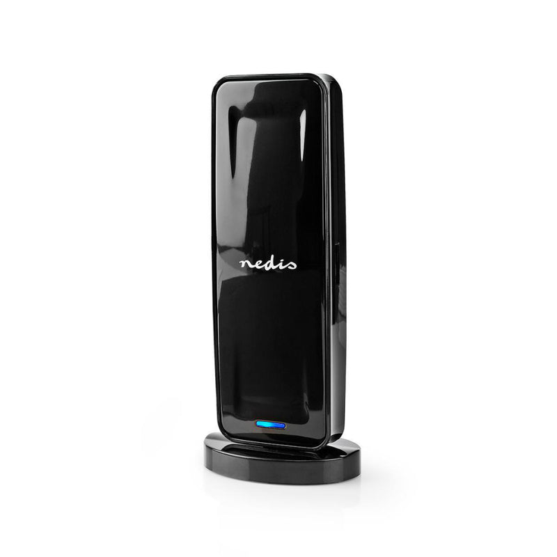 Nedis ANIR1504BK700 Hdtv-antenne Voor Binnen 0 - 15 Km Versterking 26 Db Fm / Vhf / Uhf Zwart