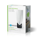 Nedis ANOR5002BK700 Hdtv-antenne Voor Buiten 0 - 50 Km Versterking 40 Db Fm / Vhf / Uhf Wit