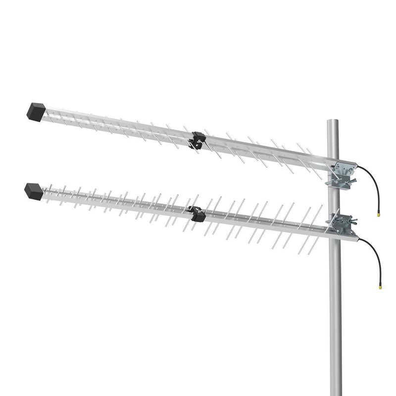 Nedis ANOR4G30ME 3g/4g Buitenantenne Max. 15 Dbi Versterking 698 - 960 Mhz 1710 - 2700 Mhz Aluminiu