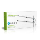 Nedis ANOR4G30ME 3g/4g Buitenantenne Max. 15 Dbi Versterking 698 - 960 Mhz 1710 - 2700 Mhz Aluminiu