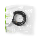 Nedis CSGP02400BK50 Antennekabel Hsr-200 Sma Male - Sma Female 5.0 M Zwart
