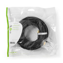 Nedis CSGP02400BK150 Antennekabel Sma Male Sma Female Verguld 50 Ohm Dubbel Afgeschermd 15.0 M Rond