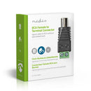 Nedis CCTVCF40BK5 Cctv-beveiligingsconnector 5x 2-aderig Naar Rca Female