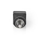 Nedis CCTVCM40BK5 Cctv-beveiligingsconnector 5x 2-aderig Naar Rca Male