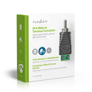 Nedis CCTVCM40BK5 Cctv-beveiligingsconnector 5x 2-aderig Naar Rca Male