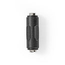 Nedis CCTVCF60BK5 Cctv-beveiligingsconnector 5x Gender Changer Dc Female 5,5 X 2,1 Mm