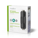 Nedis CCTVCF60BK5 Cctv-beveiligingsconnector 5x Gender Changer Dc Female 5,5 X 2,1 Mm
