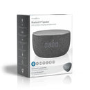 Nedis SPBT4000GY Bluetooth&reg;-speaker Met Draadloos Laden 30 W Tot 6 Uur Speeltijd Klok Grijs