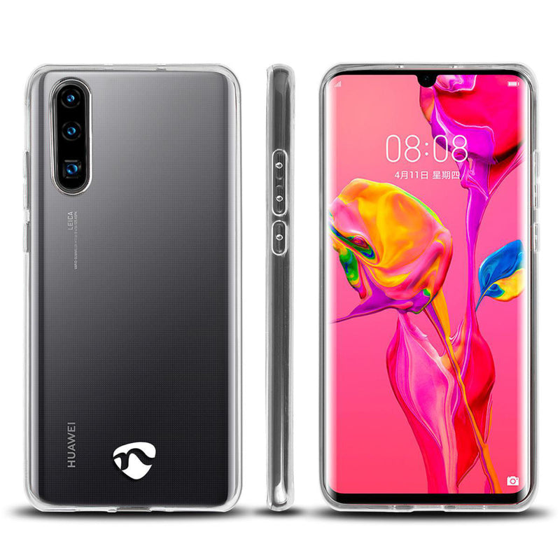 Nedis SJC30018TP Jelly Case Gebruikt Voor: Huawei Huawei P30 Transparant Tpu