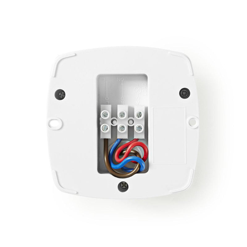 Nedis PIRPO32WT Bewegingsmelder Voor Buiten 3-aderige Installatieinstelbare Vertragingstijd, Omgevi