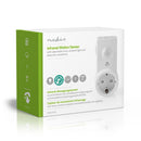 Nedis PIRWI10WT Bewegingsmelder Schuko Type F Instelbare Vertragingstijd, Omgevingslicht En Lichtge