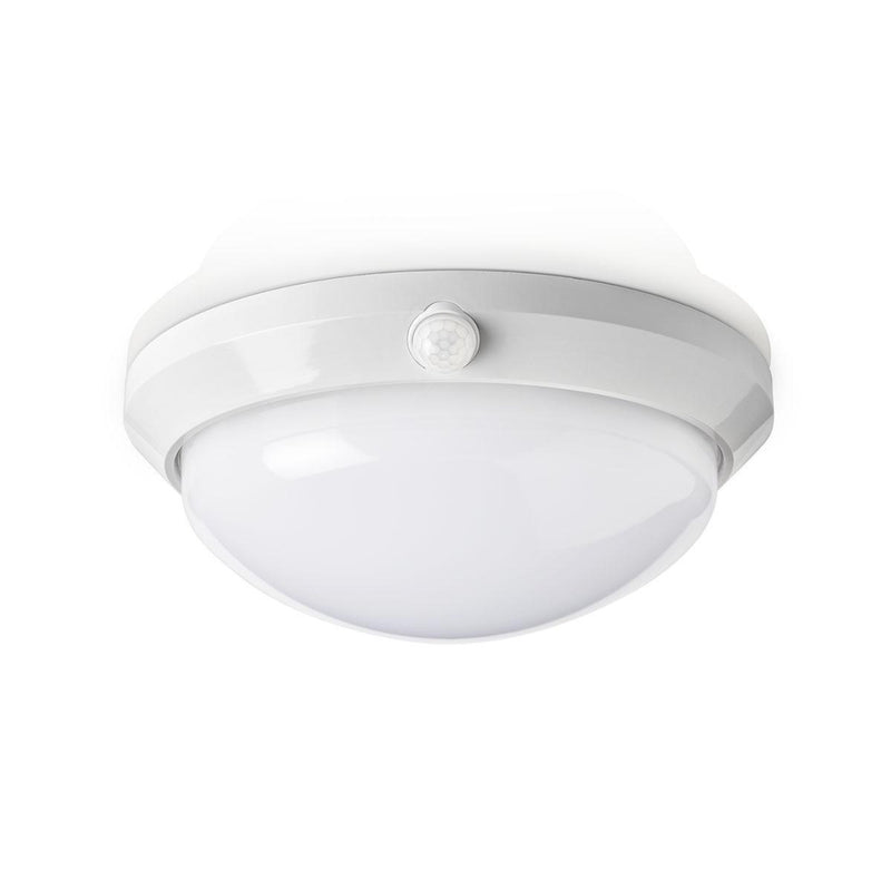 Nedis PIRPO51WT Led Plafondlicht Met Sensor En Noodaccu 16 W Veiligheidslicht 3 Uur Voor Buiten - I