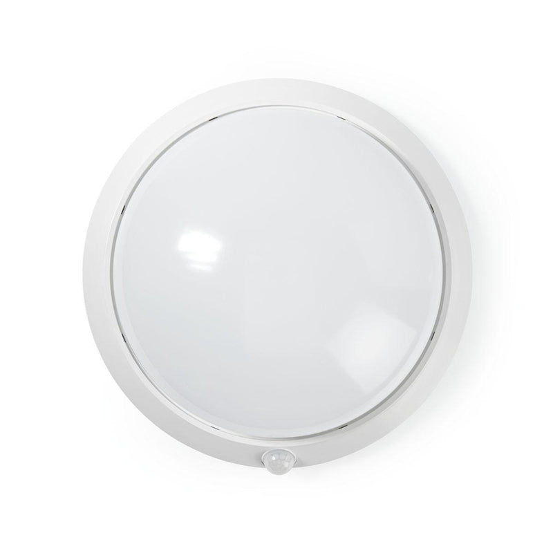 Nedis PIRPO51WT Led Plafondlicht Met Sensor En Noodaccu 16 W Veiligheidslicht 3 Uur Voor Buiten - I