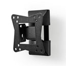 Nedis TVWM11BK Full Motion Tv Wall Mount 10 - 32&quot; Max. 30 Kg 1 Scharnierpunten