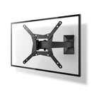 Nedis TVWM21BK Full Motion Tv Wall Mount 10 - 32&quot; Max. 30 Kg 2 Scharnierpunten