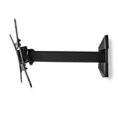 Nedis TVWM21BK Full Motion Tv Wall Mount 10 - 32&quot; Max. 30 Kg 2 Scharnierpunten