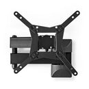 Nedis TVWM31BK Full Motion Tv Wall Mount 10 - 32&quot; Max. 30 Kg 3 Scharnierpunten