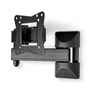 Nedis TVWM31BK Full Motion Tv Wall Mount 10 - 32&quot; Max. 30 Kg 3 Scharnierpunten