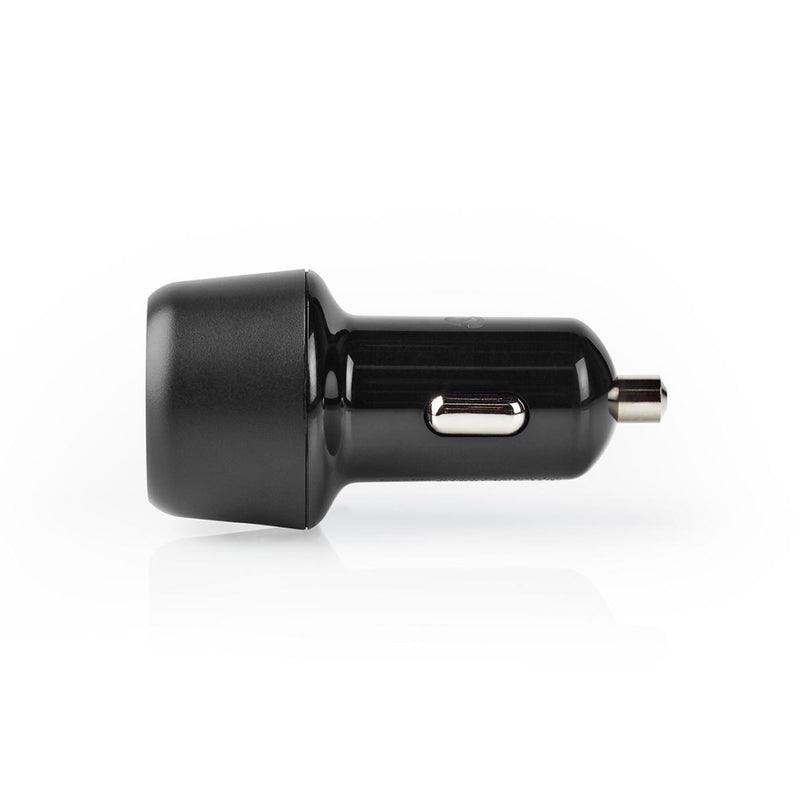 Nedis CCPD18W100BK Autolader 3,0 A Usb-a / Usb-c Power Delivery 18 W Zwart