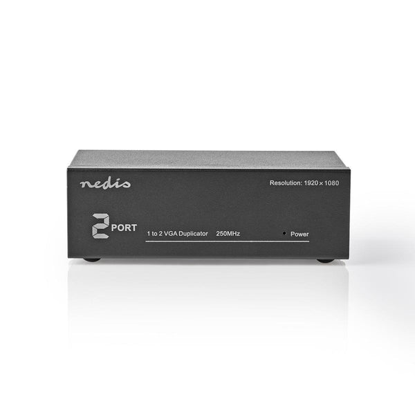 Nedis CSPL5902BK 2-poorts Vga-splitter Zwart