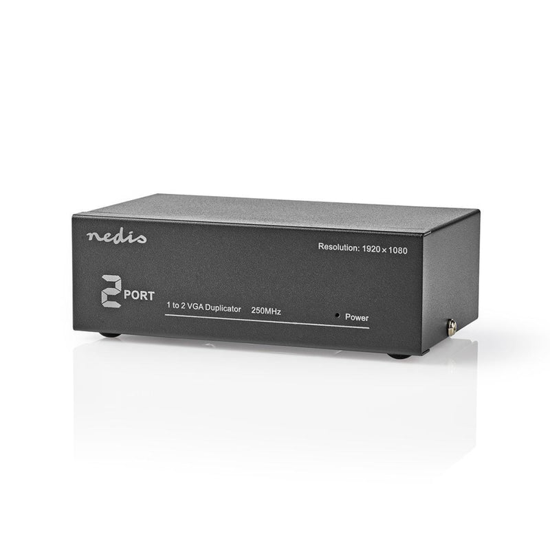 Nedis CSPL5902BK 2-poorts Vga-splitter Zwart