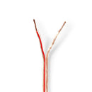 Nedis CABR1500TR500 Speaker-kabel 2x 1,50 Mm2 50,0 M Op Rol Transparant