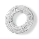Nedis CAGW2400WT1000 Rca Cable 2x 0.15 Mm2 100 M Folieverpakking Wit