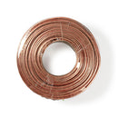 Nedis CAGW2500TR1000 Speaker-kabel 2x 2,50 Mm2 100 M Folieverpakking Transparant