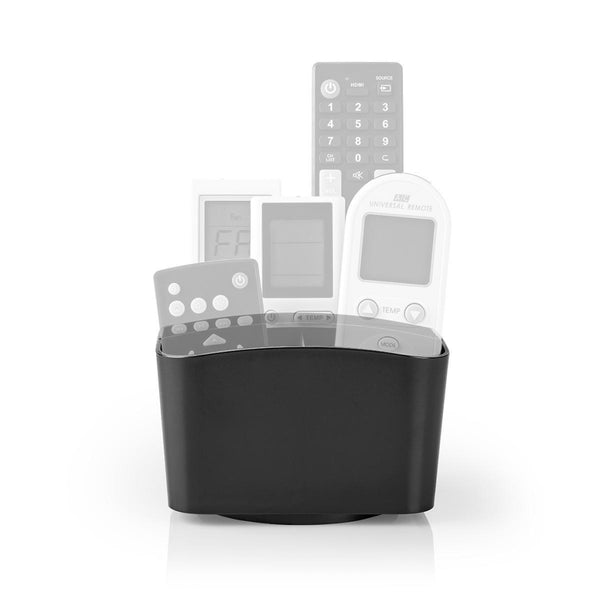 Nedis RCHD10BK Houder Voor Afstandsbedieningen 360&deg; Draaibaar 5 Compartimenten Zwart