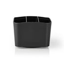 Nedis RCHD10BK Houder Voor Afstandsbedieningen 360&deg; Draaibaar 5 Compartimenten Zwart