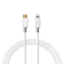 Nedis CCBP39650WT10 Apple Lightning-kabel Apple Lightning 8-pins Male - Usb-c 1,00 M Wit