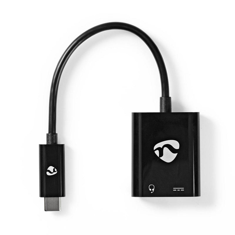 Nedis CCBP65955BK015 Usb Multi-port Adapter Usb 3.1 Usb-c&trade; Male Usb-c&trade; Female / 3,5 Mm