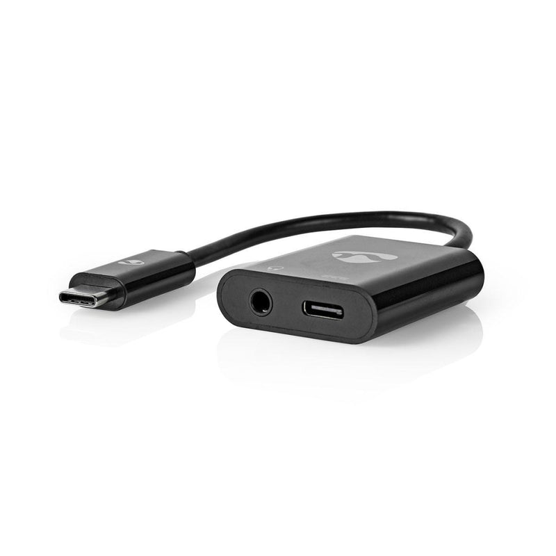 Nedis CCBP65955BK015 Usb Multi-port Adapter Usb 3.1 Usb-c&trade; Male Usb-c&trade; Female / 3,5 Mm