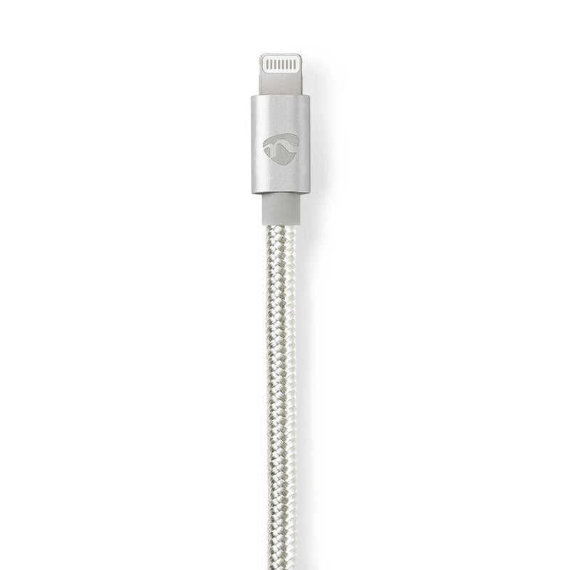 Nedis CCTB39650AL10 Apple Lightning-kabel Apple Lightning 8-pins Male - Usb-c 1,00 M Aluminium