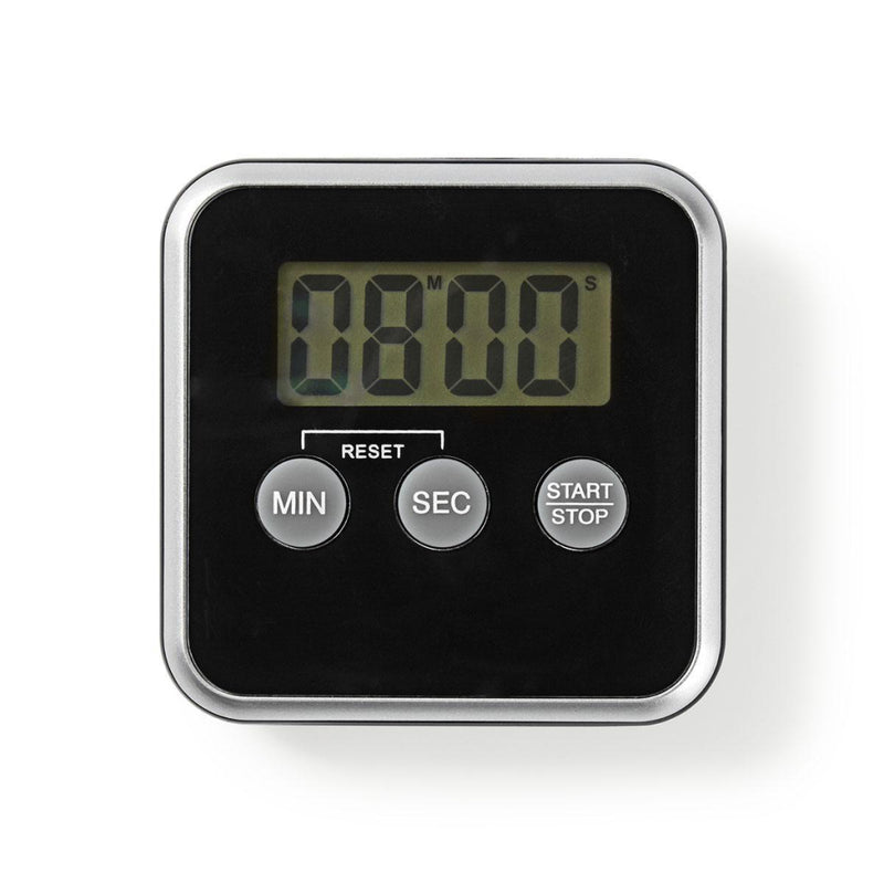 Nedis KATR102BK Keukentimer Digitaal Display Zwart