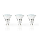 Nedis WIFILW30CRGU10 Wi-fi Smart Led-lamp Warm Tot Koel Wit Gu10 3-pack