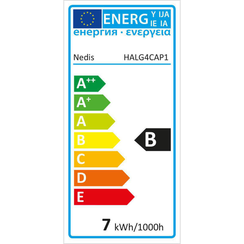 Nedis HALG4CAP1 Halogeenlamp G4 Capsule 5 W 35 Lm 2800 K
