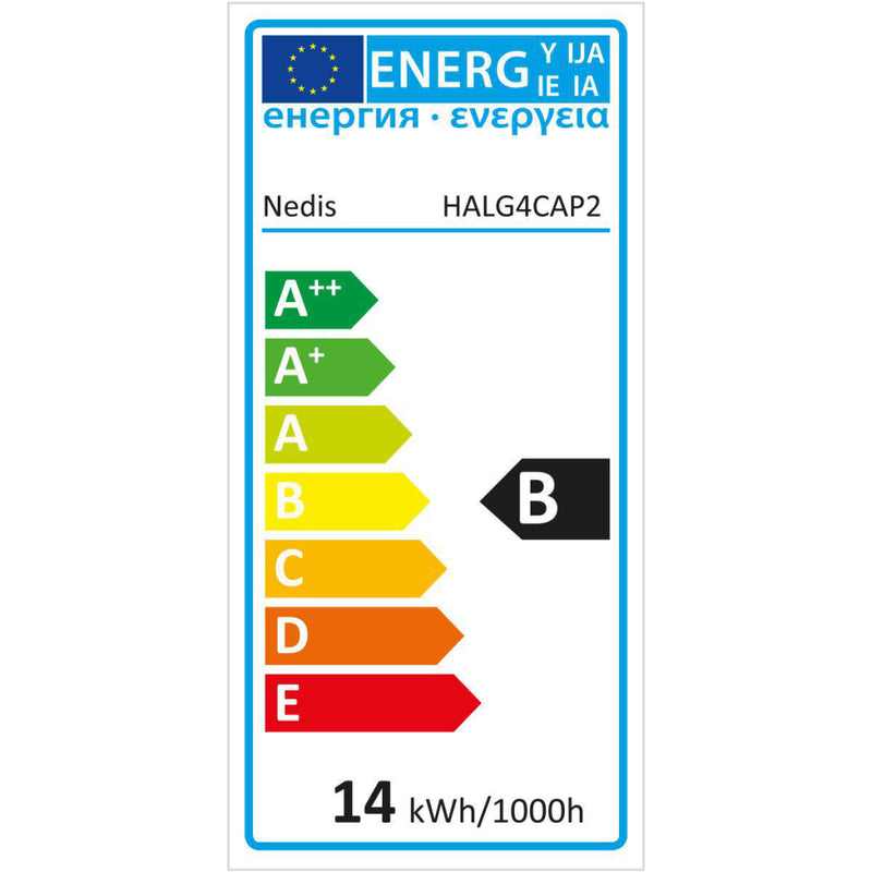 Nedis HALG4CAP2 Halogeenlamp G4 Capsule 10 W 105 Lm 2800 K