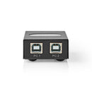 Nedis CSWI6002BK 2-port Usb Switch Black
