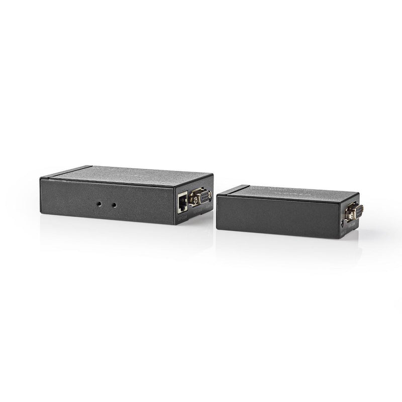 Nedis CREP5930BK Vga- En Audio-extender Tot 300 M Over Cat5e Cat 6 Transmitter En Receiver