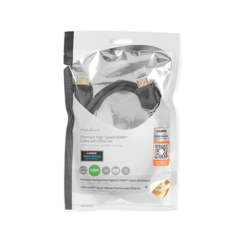 Nedis CVBP34050AT10 Premium High Speed Hdmi&trade;-kabel Met Ethernet Hdmi&trade;-connector - Hdmi&