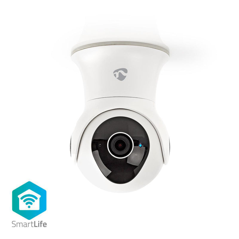 Nedis WIFICO20GWT Smartlife Camera Voor Buiten Wi-fi Full Hd 1080p Ip65 Cloud Opslag (optioneel) /