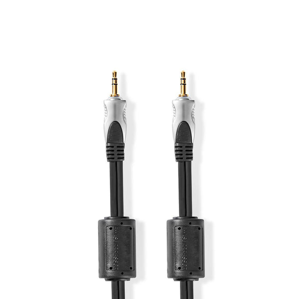 Nedis CAGC22000AT50 Stereo-audiokabel 3,5 Mm Male - 3,5 Mm Male 5,00 M Antraciet